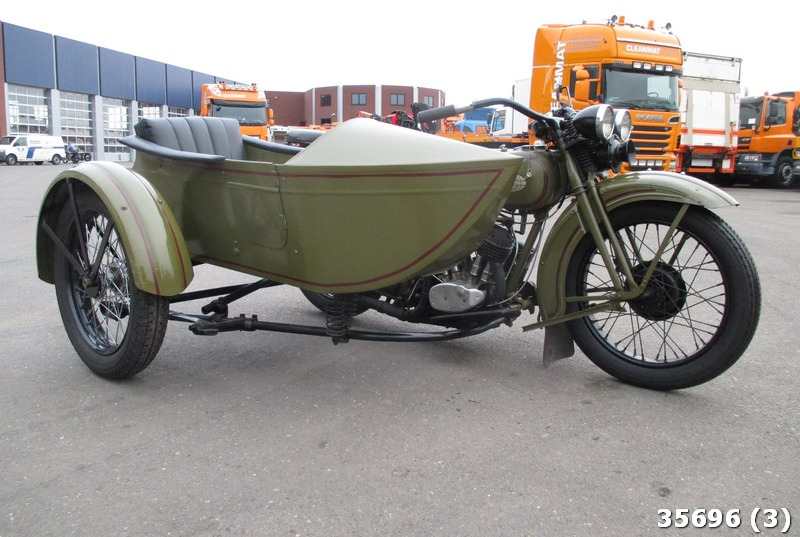 Harley-Davidson D 750 zijspan combinatie - Motocyclette: photos 3 Harley-Davidson D 750 zijspan combinatie - Motocyclette: photos 3