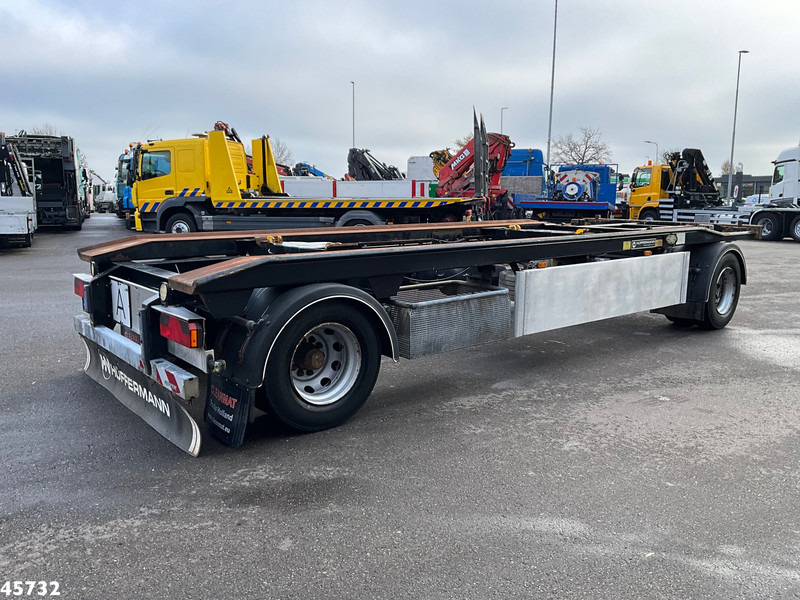 Huffermann 2-assige container aanhangwagen - Remorque porte-conteneur/ Caisse mobile: photos 4 Huffermann 2-assige container aanhangwagen - Remorque porte-conteneur/ Caisse mobile: photos 4