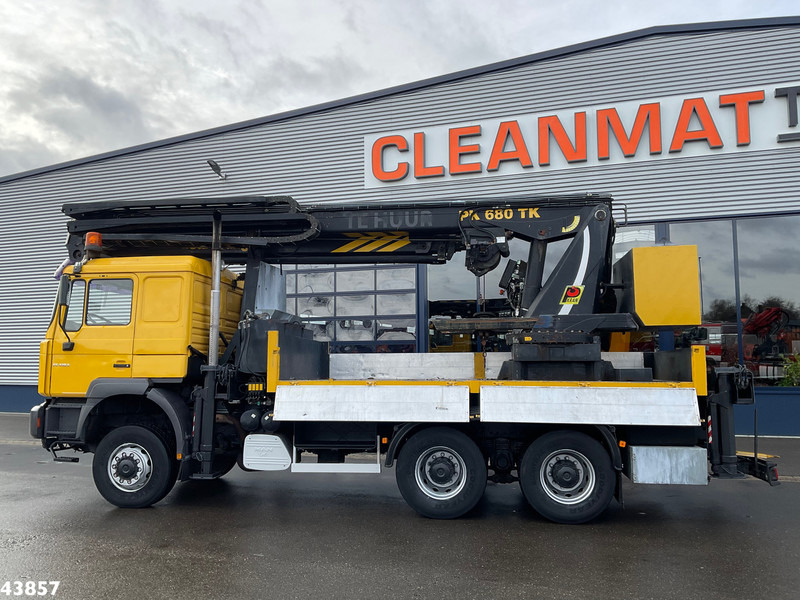 MAN F2000 6x6 Full Steel Manual Palfinger 68 Meter Dachdecker kran Just 54.133 km! - Camion grue: photos 4 MAN F2000 6x6 Full Steel Manual Palfinger 68 Meter Dachdecker kran Just 54.133 km! - Camion grue: photos 4
