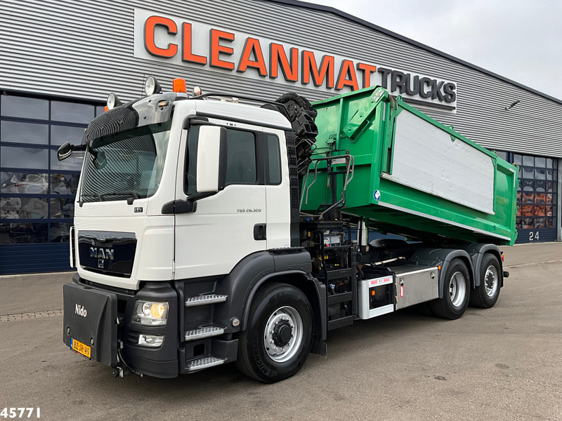MAN TGS 26.320 6x2 Hiab 14 Tonmeter laadkraan Just 165.674 km! - Camion benne, Camion grue: photos 2 MAN TGS 26.320 6x2 Hiab 14 Tonmeter laadkraan Just 165.674 km! - Camion benne, Camion grue: photos 2