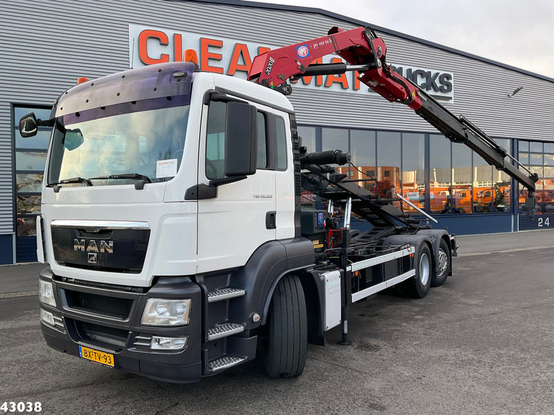 MAN TGS 26.320 HMF 20 Tonmeter laadkraan - Camion - système de câble, Camion grue: photos 1 MAN TGS 26.320 HMF 20 Tonmeter laadkraan - Camion - système de câble, Camion grue: photos 1