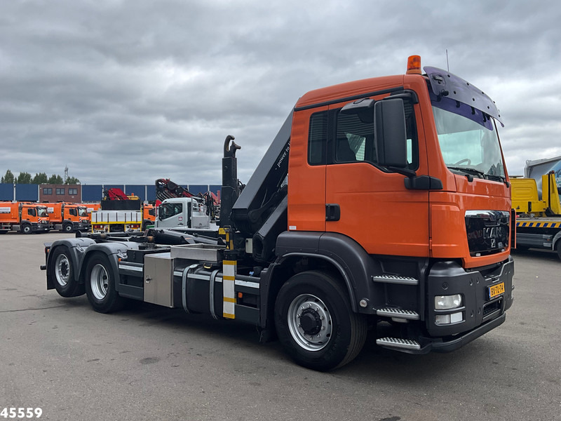 MAN TGS 26.360 Euro 5 6x4H HMF 15 Tonmeter laadkraan - Camion ampliroll, Camion grue: photos 5 MAN TGS 26.360 Euro 5 6x4H HMF 15 Tonmeter laadkraan - Camion ampliroll, Camion grue: photos 5