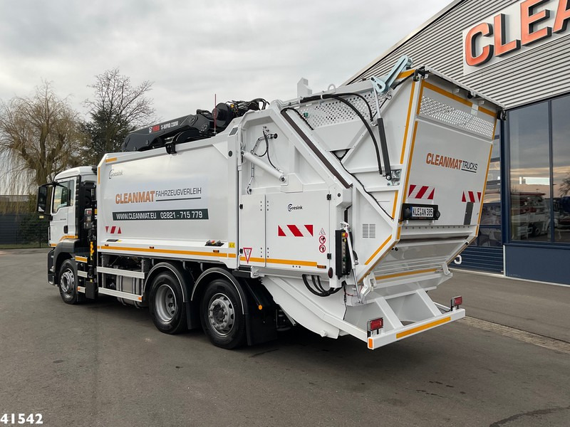 MAN TGS 26.360 Hiab 23 ton/meter laadkraan - Benne à ordures ménagères: photos 3 MAN TGS 26.360 Hiab 23 ton/meter laadkraan - Benne à ordures ménagères: photos 3