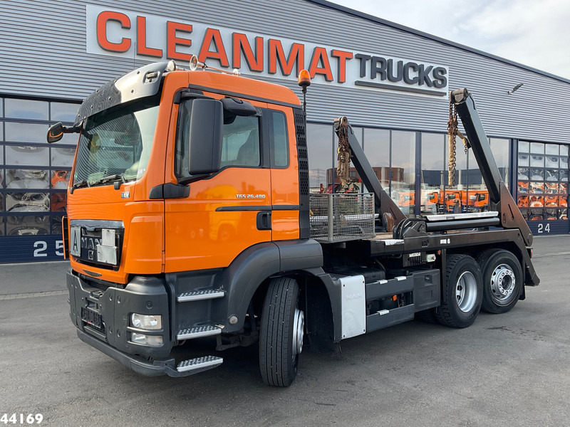 MAN TGS 26.480 VDL 18 Ton portaalarmsysteem - Camion multibenne: photos 1 MAN TGS 26.480 VDL 18 Ton portaalarmsysteem - Camion multibenne: photos 1
