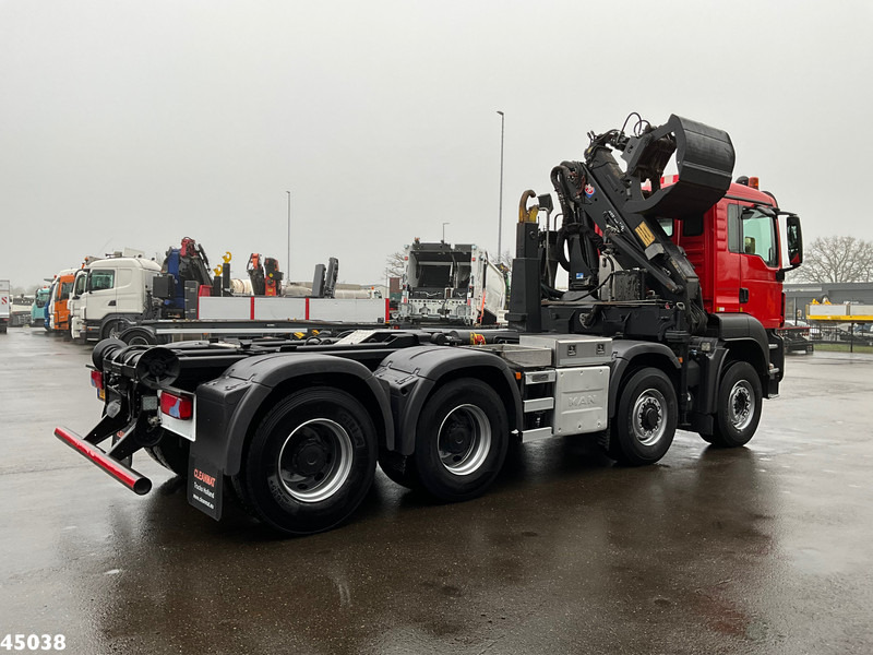 MAN TGS 35.400 8x4 Euro 6 HMF 16 Tonmeter Z-kraan - Camion ampliroll, Camion grue: photos 4 MAN TGS 35.400 8x4 Euro 6 HMF 16 Tonmeter Z-kraan - Camion ampliroll, Camion grue: photos 4