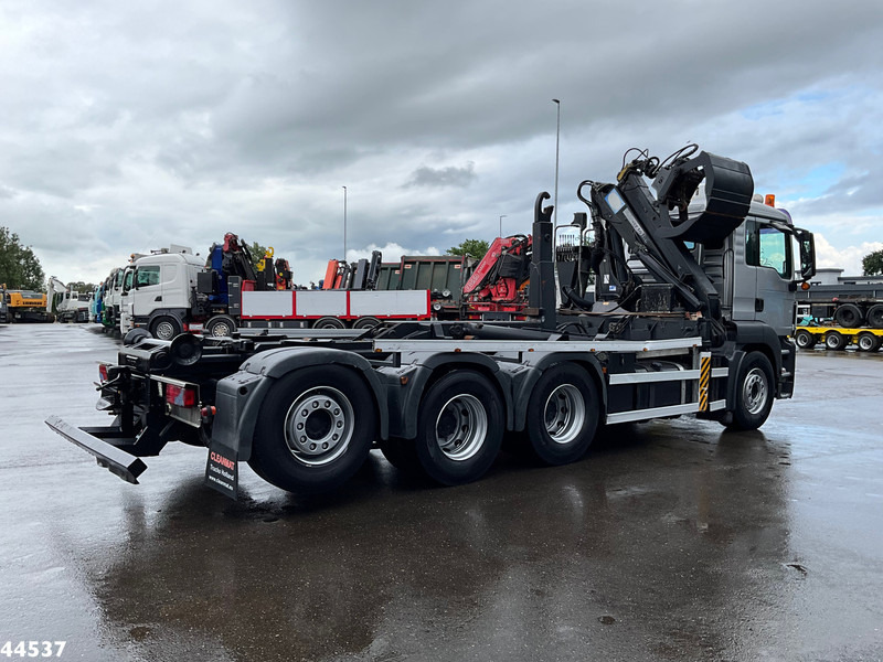 MAN TGS 35.400 8x4 HMF 16 Tonmeter Z-kraan - Camion ampliroll: photos 4 MAN TGS 35.400 8x4 HMF 16 Tonmeter Z-kraan - Camion ampliroll: photos 4
