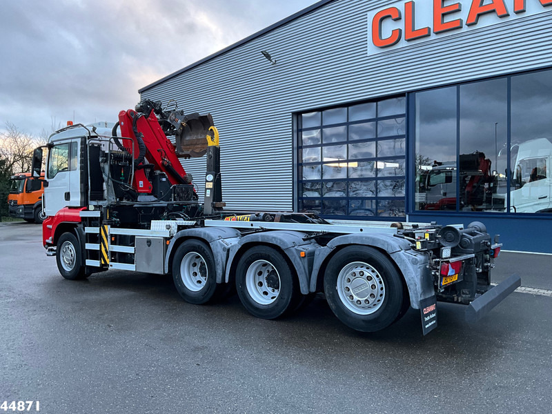 MAN TGS 35.440 8x4 HMF 16 Tonmeter Z-kraan - Camion ampliroll: photos 2 MAN TGS 35.440 8x4 HMF 16 Tonmeter Z-kraan - Camion ampliroll: photos 2