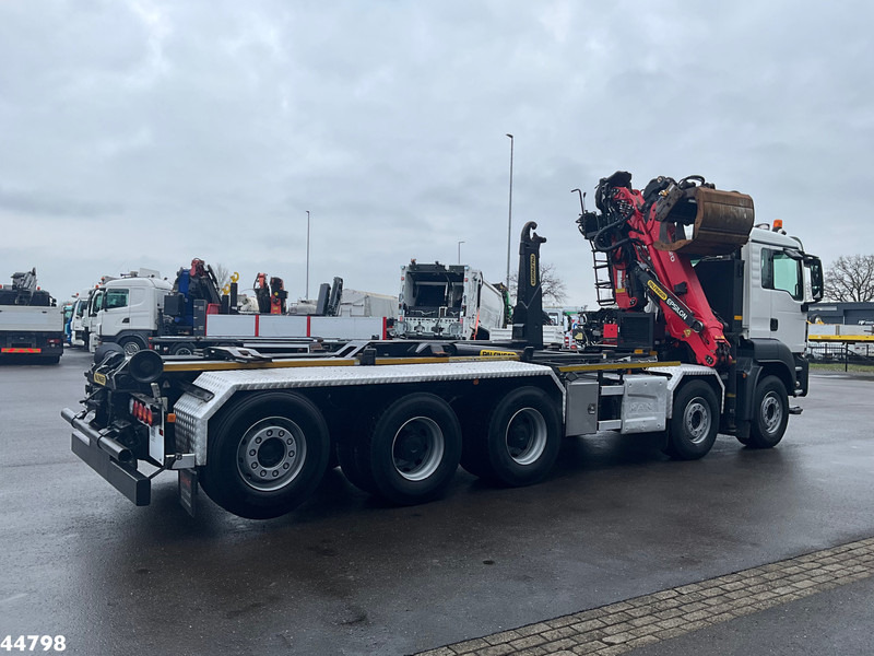 MAN TGS 35.460 10x4 Euro 6 Palfinger 20 Tonmeter Z-kraan - Camion ampliroll, Camion grue: photos 4 MAN TGS 35.460 10x4 Euro 6 Palfinger 20 Tonmeter Z-kraan - Camion ampliroll, Camion grue: photos 4