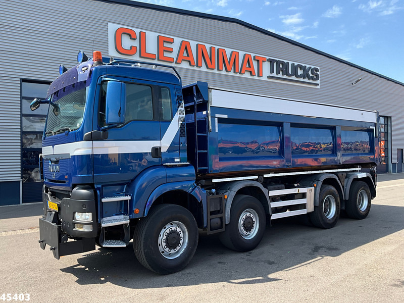 MAN TGS 43.440 8x8 HTS 30 Ton containersysteem + Vossebelt 20m³ container - Camion - système de câble: photos 1 MAN TGS 43.440 8x8 HTS 30 Ton containersysteem + Vossebelt 20m³ container - Camion - système de câble: photos 1