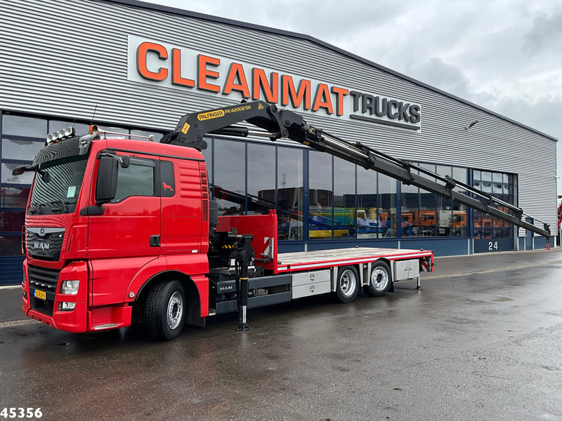 MAN TGX 28.420 Euro 6 Palfinger 42 Tonmeter laadkraan - Camion grue: photos 1 MAN TGX 28.420 Euro 6 Palfinger 42 Tonmeter laadkraan - Camion grue: photos 1