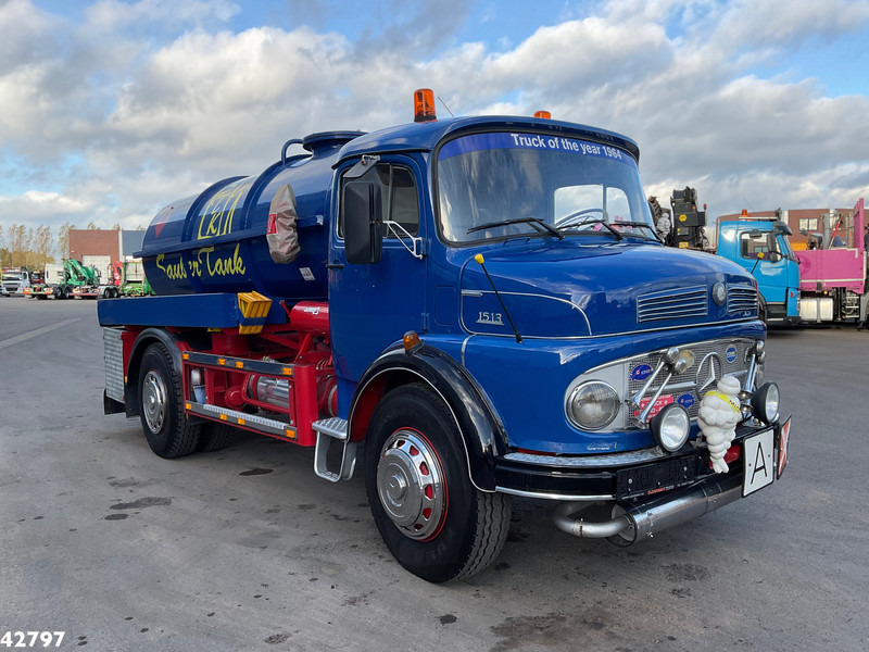Mercedes-Benz 1413 Saugaufbau Oldtimer Just 93.814 km! - Camion hydrocureur: photos 2 Mercedes-Benz 1413 Saugaufbau Oldtimer Just 93.814 km! - Camion hydrocureur: photos 2