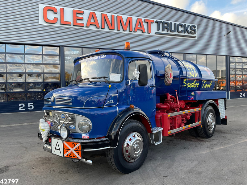 Mercedes-Benz 1413 Saugaufbau Oldtimer - Camion hydrocureur: photos 1 Mercedes-Benz 1413 Saugaufbau Oldtimer - Camion hydrocureur: photos 1