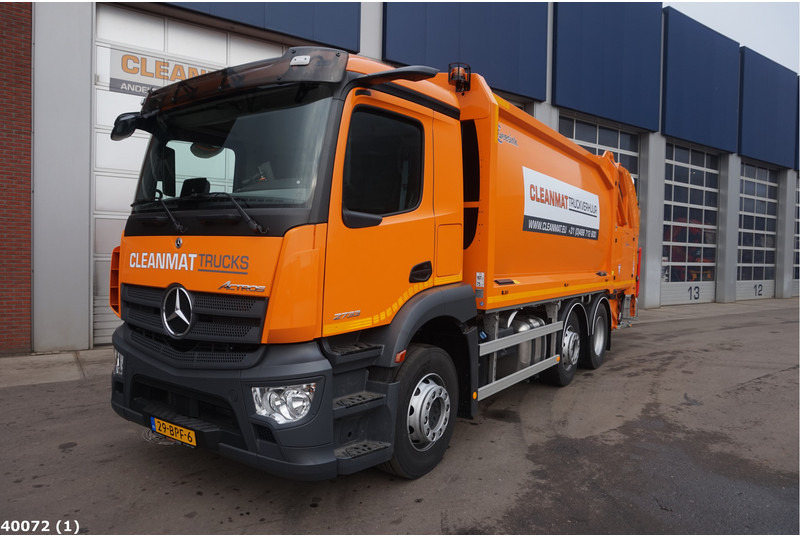 Mercedes-Benz Actros 2533 - Benne à ordures ménagères: photos 1 Mercedes-Benz Actros 2533 - Benne à ordures ménagères: photos 1