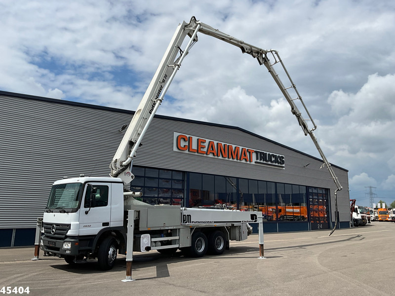 Mercedes-Benz Actros 2632 6x4 Putzmeister 36 Meter concrete pump - Camion pompe: photos 1 Mercedes-Benz Actros 2632 6x4 Putzmeister 36 Meter concrete pump - Camion pompe: photos 1