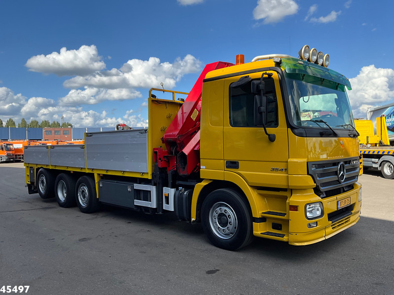 Mercedes-Benz Actros 3541 8x2 HMF 25 Tonmeter laadkraan - Camion grue: photos 4 Mercedes-Benz Actros 3541 8x2 HMF 25 Tonmeter laadkraan - Camion grue: photos 4