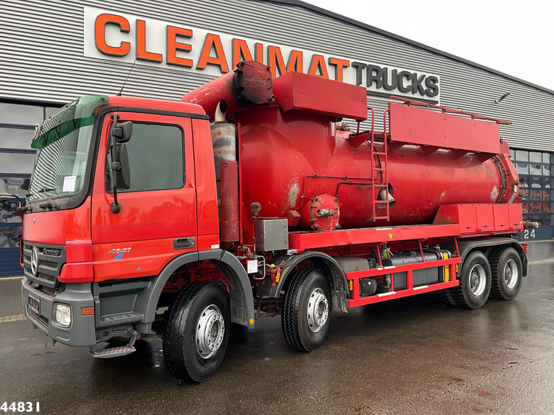 Mercedes-Benz Actros 4141 8x4 RVS Naaktgeboren drogestoffen Just 99.291 km! - Camion hydrocureur: photos 5 Mercedes-Benz Actros 4141 8x4 RVS Naaktgeboren drogestoffen Just 99.291 km! - Camion hydrocureur: photos 5