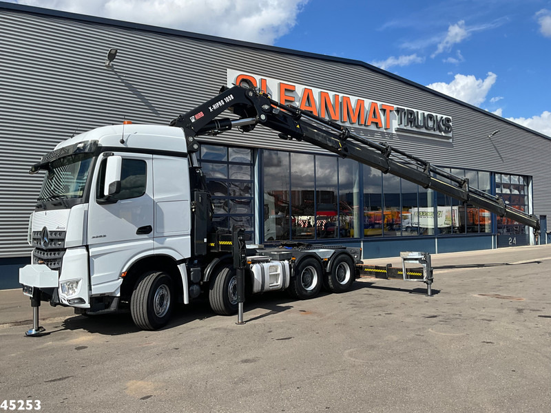 Mercedes-Benz Arocs 3253 8x4 Hiab 105 Tonmeter laadkraan - Camion grue: photos 2 Mercedes-Benz Arocs 3253 8x4 Hiab 105 Tonmeter laadkraan - Camion grue: photos 2