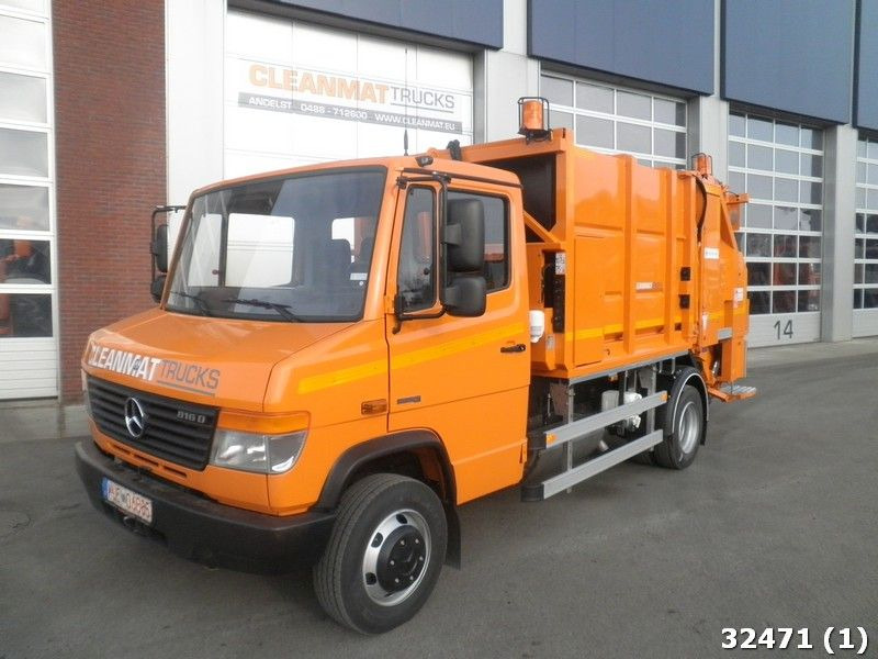 Mercedes-Benz Vario 816 D Euro 5 - Benne à ordures ménagères: photos 1 Mercedes-Benz Vario 816 D Euro 5 - Benne à ordures ménagères: photos 1