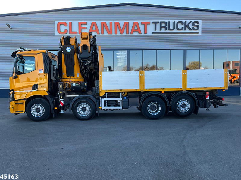 Renault C 380 8x2 Euro 6 Effer 95 Tonmeter laadkraan + Fly-Jib Just 39.453 km! - Camion grue: photos 2 Renault C 380 8x2 Euro 6 Effer 95 Tonmeter laadkraan + Fly-Jib Just 39.453 km! - Camion grue: photos 2