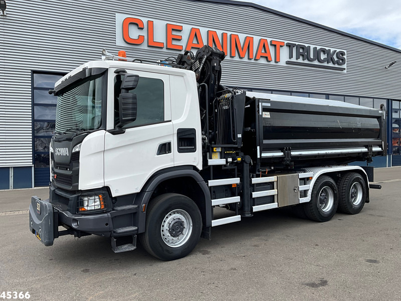 Scania G 410 6x6 Euro 6 Palfinger 17 Tonmeter Z-kraan - Camion benne, Camion grue: photos 3 Scania G 410 6x6 Euro 6 Palfinger 17 Tonmeter Z-kraan - Camion benne, Camion grue: photos 3