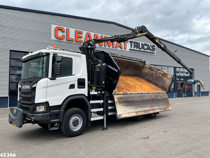 Scania G 410 6x6 Euro 6 Palfinger 17 Tonmeter Z-kraan - Camion benne, Camion grue: photos 2 Scania G 410 6x6 Euro 6 Palfinger 17 Tonmeter Z-kraan - Camion benne, Camion grue: photos 2
