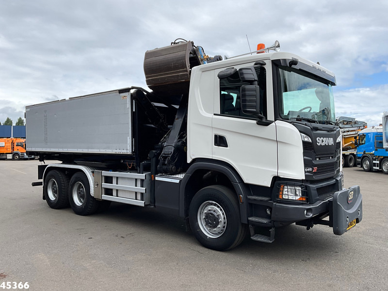 Scania G 410 6x6 Euro 6 Palfinger 17 Tonmeter Z-kraan - Camion benne, Camion grue: photos 5 Scania G 410 6x6 Euro 6 Palfinger 17 Tonmeter Z-kraan - Camion benne, Camion grue: photos 5