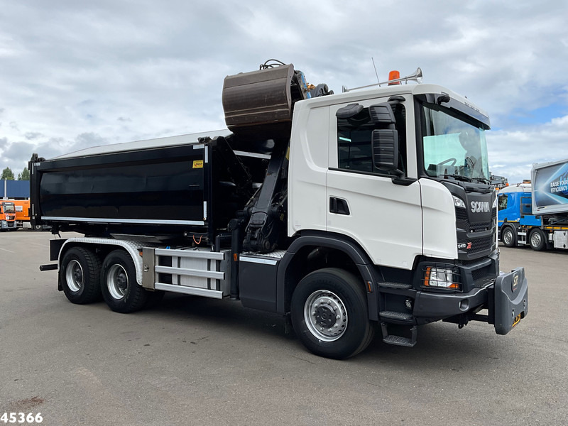Scania G 410 6x6 Euro 6 Palfinger 17 Tonmeter Z-kraan - Camion benne, Camion grue: photos 4 Scania G 410 6x6 Euro 6 Palfinger 17 Tonmeter Z-kraan - Camion benne, Camion grue: photos 4