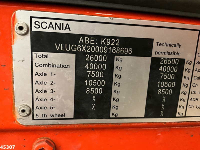 Camion multibenne Scania G 440 6x2 Meiller 16 Tons portaalarmsysteem: photos 18 Camion multibenne Scania G 440 6x2 Meiller 16 Tons portaalarmsysteem: photos 18