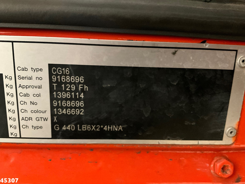 Camion multibenne Scania G 440 6x2 Meiller 16 Tons portaalarmsysteem: photos 17 Camion multibenne Scania G 440 6x2 Meiller 16 Tons portaalarmsysteem: photos 17