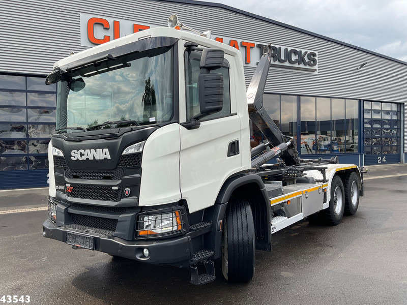 Scania G 450 6x4 AJK 20 Ton haakarmsysteem - Camion ampliroll: photos 1 Scania G 450 6x4 AJK 20 Ton haakarmsysteem - Camion ampliroll: photos 1
