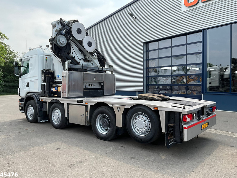 Scania G 480 HMF 85 Tonmeter laadkraan + Fly-Jib - Camion grue: photos 2 Scania G 480 HMF 85 Tonmeter laadkraan + Fly-Jib - Camion grue: photos 2