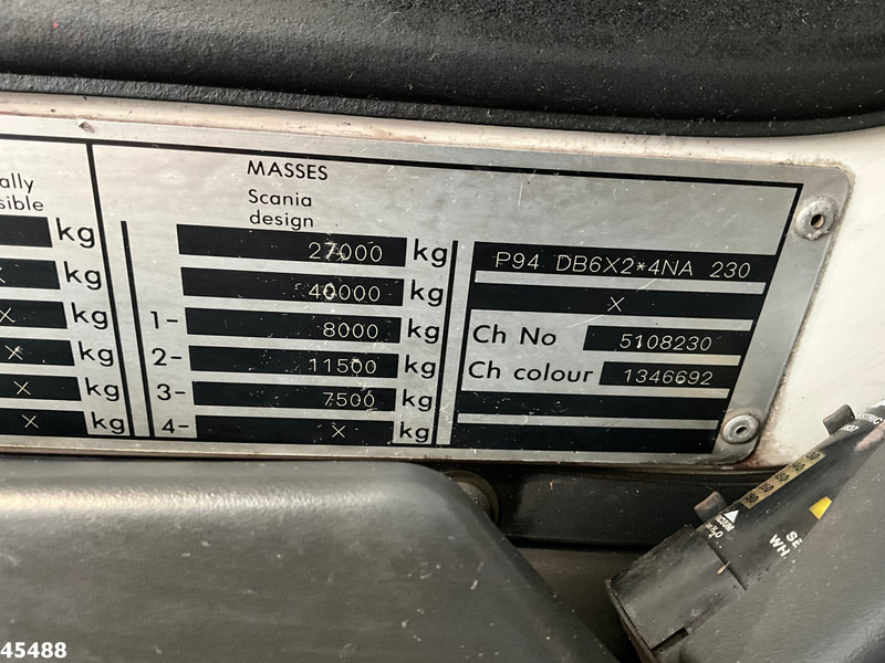 Benne à ordures ménagères Scania P 230 VDK 20m³: photos 16