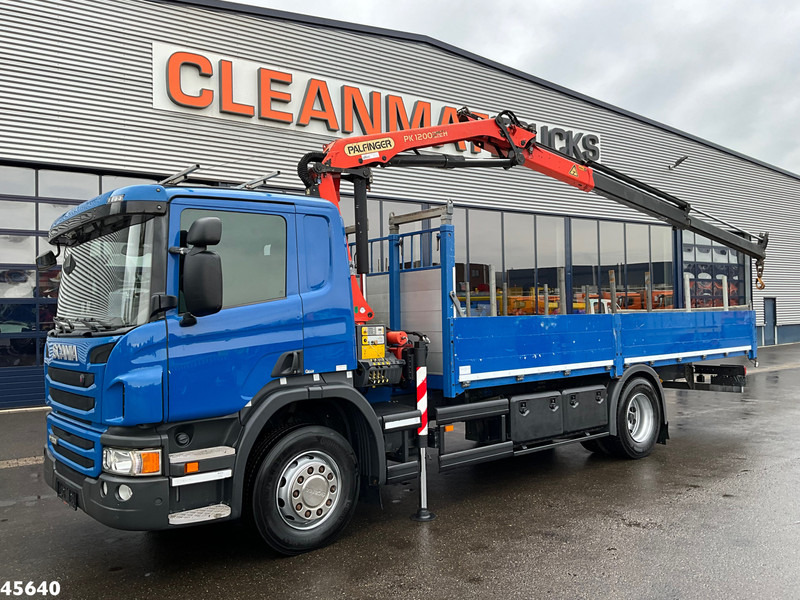Scania P 280 Euro 6 Palfinger 12 Tonmeter laadkraan - Camion grue: photos 1 Scania P 280 Euro 6 Palfinger 12 Tonmeter laadkraan - Camion grue: photos 1
