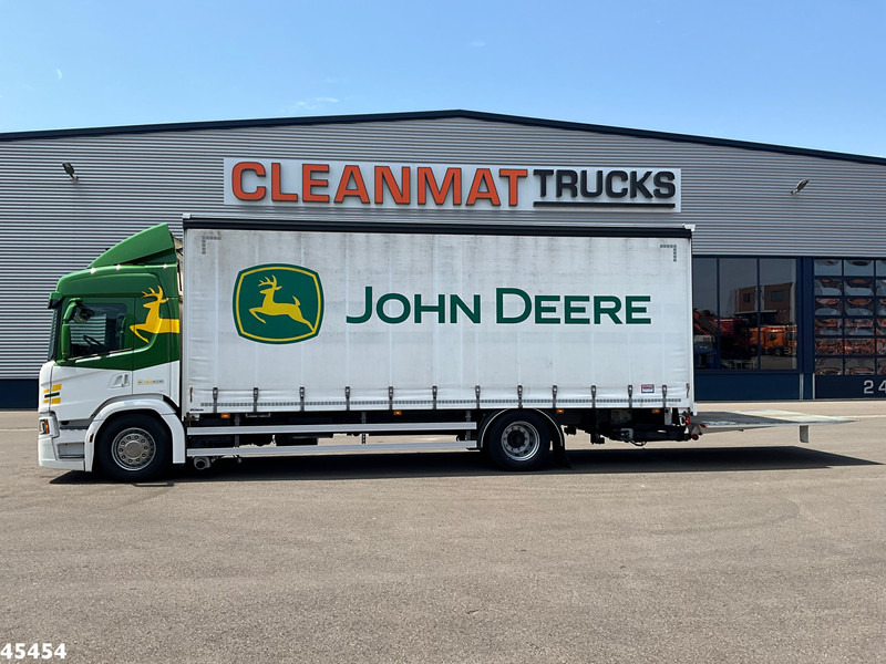 Scania P 280 Euro 6 Schuifzeil DHollandia 4 Ton laadklep Machine transport! - Camion à rideaux coulissants: photos 1 Scania P 280 Euro 6 Schuifzeil DHollandia 4 Ton laadklep Machine transport! - Camion à rideaux coulissants: photos 1