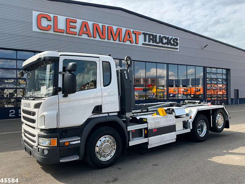 Scania P 340 Euro 6 CNG 21 Ton haakarmsysteem Just 140.611 km! - Camion ampliroll: photos 2 Scania P 340 Euro 6 CNG 21 Ton haakarmsysteem Just 140.611 km! - Camion ampliroll: photos 2