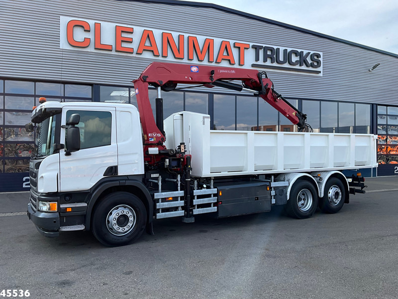 Scania P 340 Euro 6 CNG HMF 25 Tonmeter laadkraan Just 72.852 km! - Camion benne, Camion grue: photos 2 Scania P 340 Euro 6 CNG HMF 25 Tonmeter laadkraan Just 72.852 km! - Camion benne, Camion grue: photos 2