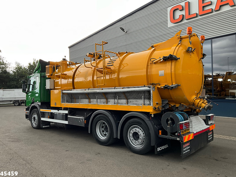 Scania P 360 Koks 12m³ Vacuümwagen - Camion hydrocureur: photos 3 Scania P 360 Koks 12m³ Vacuümwagen - Camion hydrocureur: photos 3
