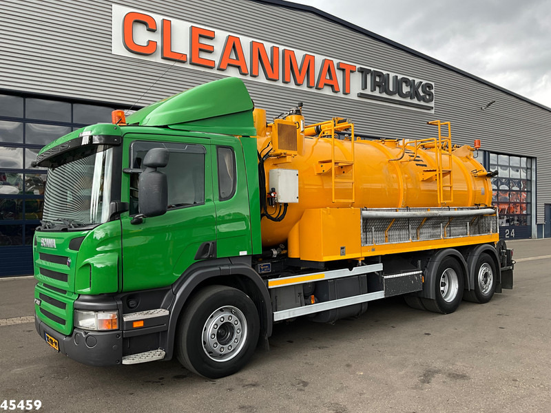 Scania P 360 Koks 12m³ Vacuümwagen - Camion hydrocureur: photos 2 Scania P 360 Koks 12m³ Vacuümwagen - Camion hydrocureur: photos 2