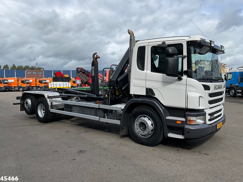 Scania P 400 Retarder Hiab 8 Tonmeter laadkraan - Camion ampliroll, Camion grue: photos 5 Scania P 400 Retarder Hiab 8 Tonmeter laadkraan - Camion ampliroll, Camion grue: photos 5