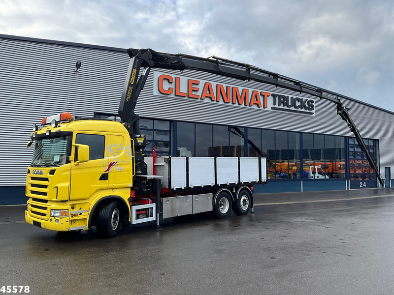 Scania R 380 Palfinger 29 Tonmeter laadkraan + Fly-Jib - Camion grue: photos 1 Scania R 380 Palfinger 29 Tonmeter laadkraan + Fly-Jib - Camion grue: photos 1