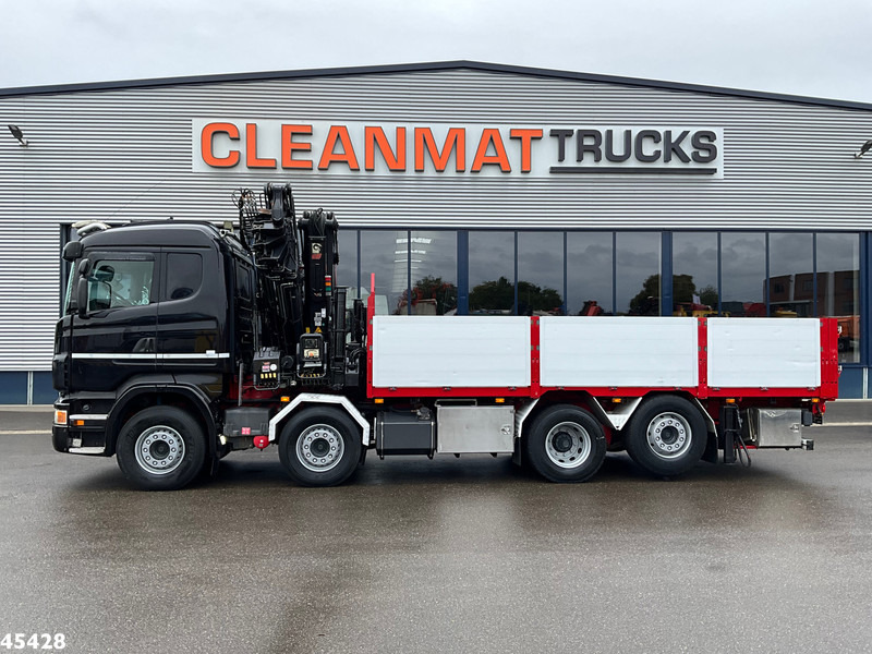 Scania R 480 8x2 Retarder Hiab 47 Tonmeter laadkraan + Fly-Jib! Just 242.931 km! - Camion grue: photos 3 Scania R 480 8x2 Retarder Hiab 47 Tonmeter laadkraan + Fly-Jib! Just 242.931 km! - Camion grue: photos 3