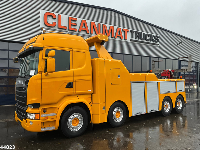 Scania R730 V8 8x4 Euro 6 Retarder Recovery truck Just 17.951 km! - Remorqueuse: photos 1 Scania R730 V8 8x4 Euro 6 Retarder Recovery truck Just 17.951 km! - Remorqueuse: photos 1