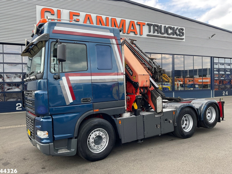 DAF FTS 95 XF 480 Manual Palfinger 36 Tonmeter laadkraan + Fly-Jib - Tracteur routier: photos 2 DAF FTS 95 XF 480 Manual Palfinger 36 Tonmeter laadkraan + Fly-Jib - Tracteur routier: photos 2