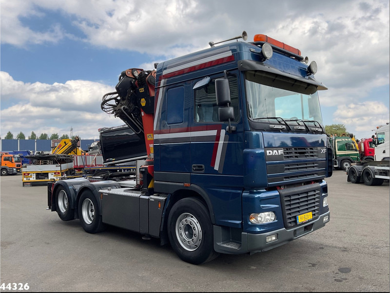 DAF FTS 95 XF 480 Manual Palfinger 36 Tonmeter laadkraan + Fly-Jib - Tracteur routier: photos 3 DAF FTS 95 XF 480 Manual Palfinger 36 Tonmeter laadkraan + Fly-Jib - Tracteur routier: photos 3