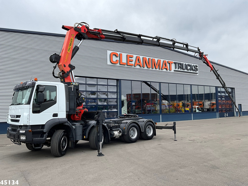 Iveco Stralis AD410T44 8x4 Palfinger 44 Tonmeter laadkraan + Fly-Jib Just 222.398 km! - Tracteur routier: photos 1 Iveco Stralis AD410T44 8x4 Palfinger 44 Tonmeter laadkraan + Fly-Jib Just 222.398 km! - Tracteur routier: photos 1