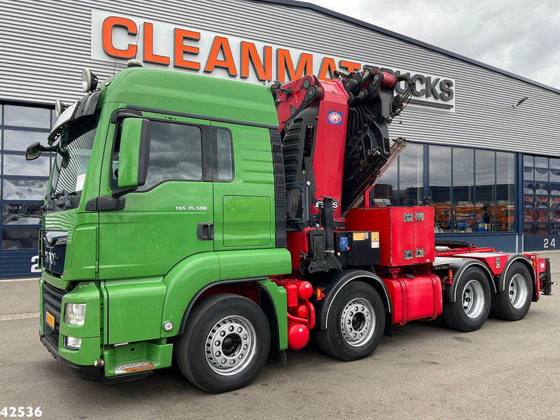 MAN TGS 35.500 8x4 HMF 95 Tonmeter laadkraan bj. 2019! - Tracteur routier: photos 2 MAN TGS 35.500 8x4 HMF 95 Tonmeter laadkraan bj. 2019! - Tracteur routier: photos 2