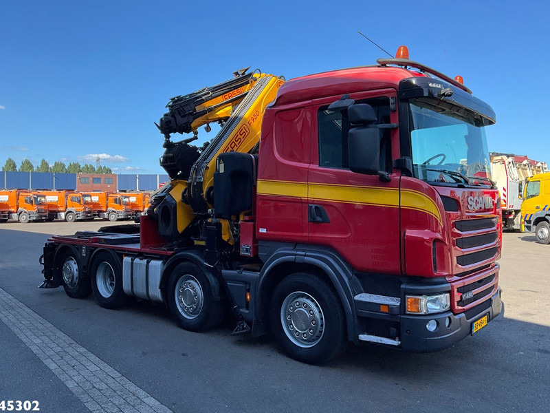 Scania G 480 8x2 Fassi 95 Tonmeter ladkraan + Fly-Jib - Tracteur routier: photos 3 Scania G 480 8x2 Fassi 95 Tonmeter ladkraan + Fly-Jib - Tracteur routier: photos 3
