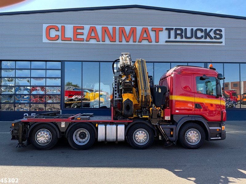 Scania G 480 8x2 Fassi 95 Tonmeter ladkraan + Fly-Jib - Tracteur routier: photos 4 Scania G 480 8x2 Fassi 95 Tonmeter ladkraan + Fly-Jib - Tracteur routier: photos 4