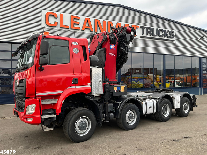 Tatra T 158 8x6 Euro 6 HMF 85 Tonmeter laadkraan + Fly-Jib Just 147.844 km! - Tracteur routier: photos 3 Tatra T 158 8x6 Euro 6 HMF 85 Tonmeter laadkraan + Fly-Jib Just 147.844 km! - Tracteur routier: photos 3