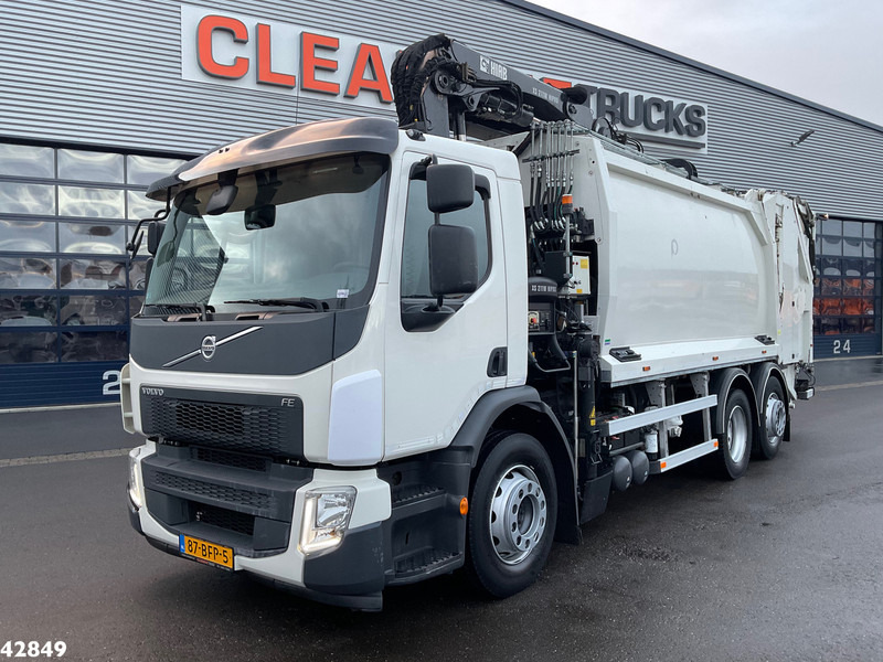 Volvo FE 280 Euro 6 Hiab 21 Tonmeter laadkraan - Benne à ordures ménagères: photos 2 Volvo FE 280 Euro 6 Hiab 21 Tonmeter laadkraan - Benne à ordures ménagères: photos 2